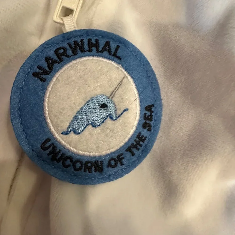 THE HUMANE SOCIETY BLUE 3-6 MONTH HALLOWEEN COSTUME BLUE MARWHAL UNICORN OF THE